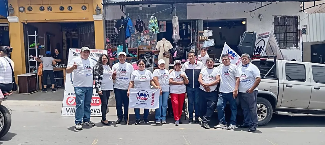 Equipo de PODER en Villa Nueva